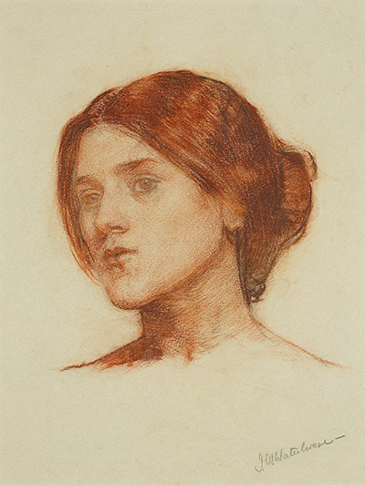 Study for The Rose Bower